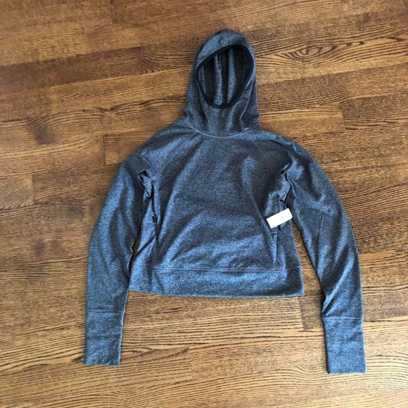 Old Navy - Old Navy Active COZECORE Hooded Crop Workout - Size Small - Picture 9 of 9